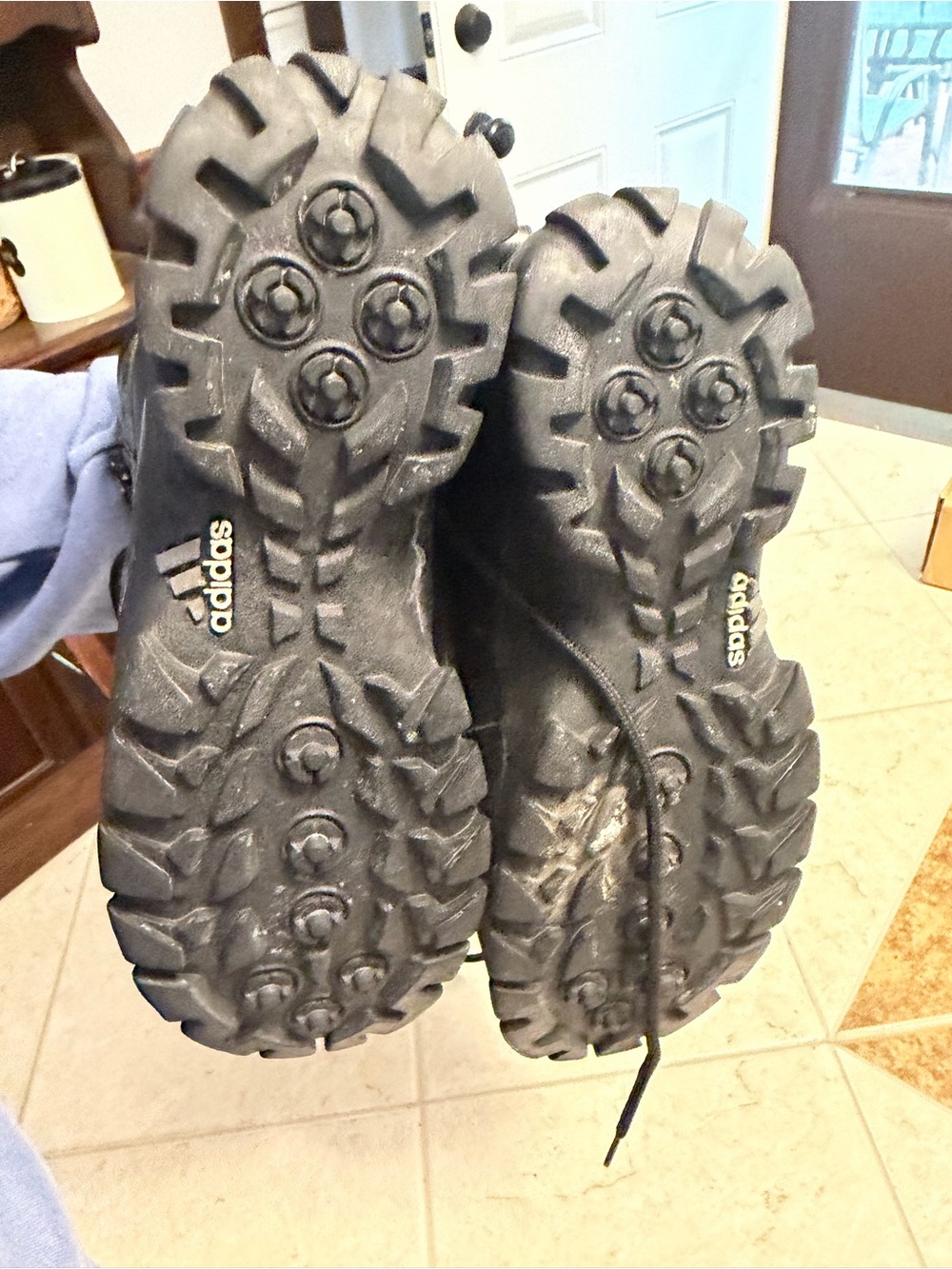 adidas Black Outdoor Tactical Hiking Boots - Picture 3 of 4